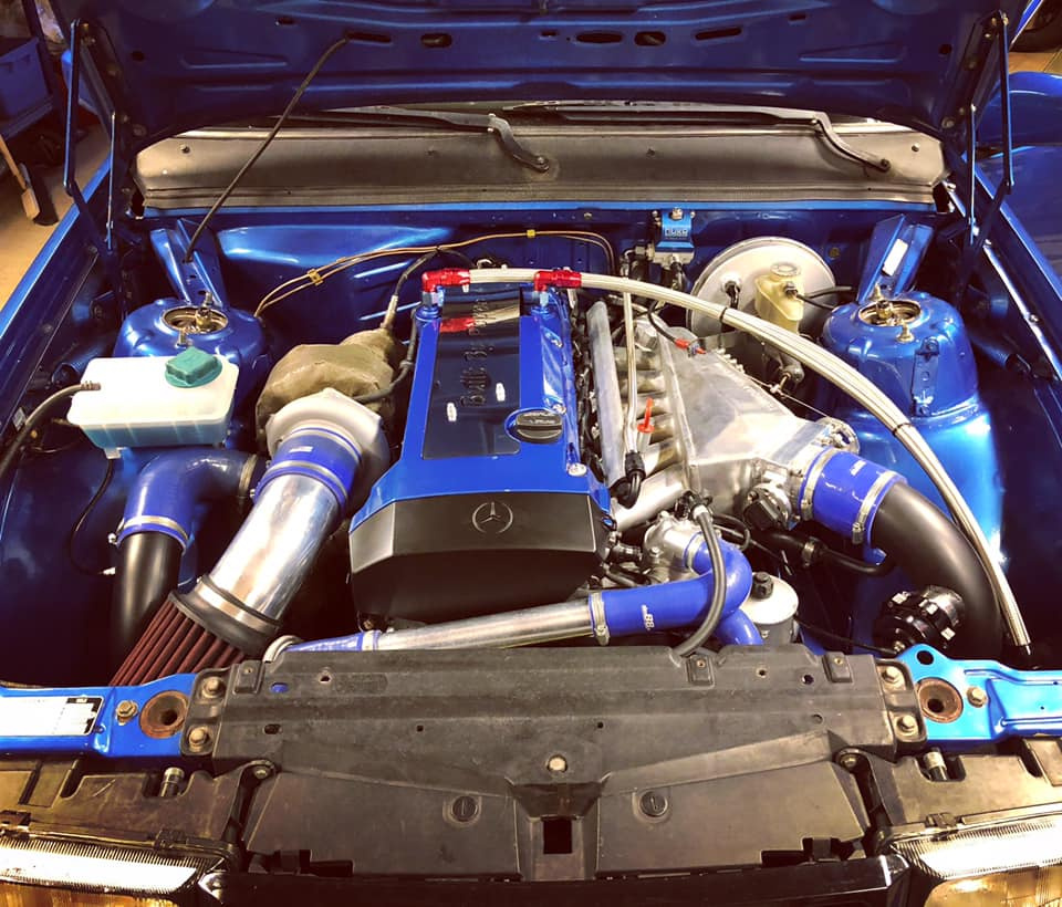 Motorfästen MB M104, M103 OM606, OM603 i 740/940