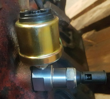 Adapter 2x oljetrycksgivare B230