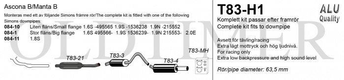 Sportsystem Ascona/ Manta B