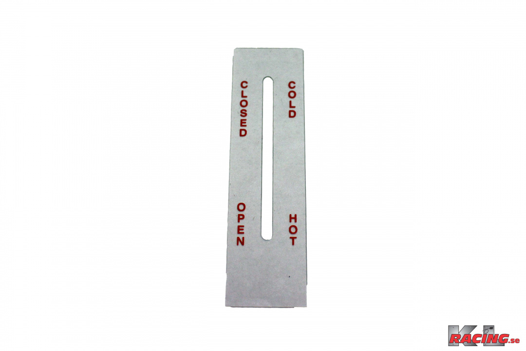 Dekal Värmereglage Amazon