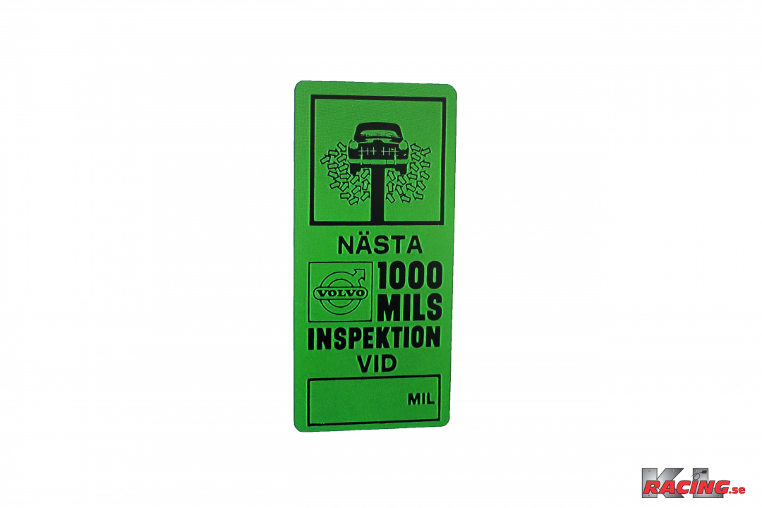 Dekal Nästa 1000mil service