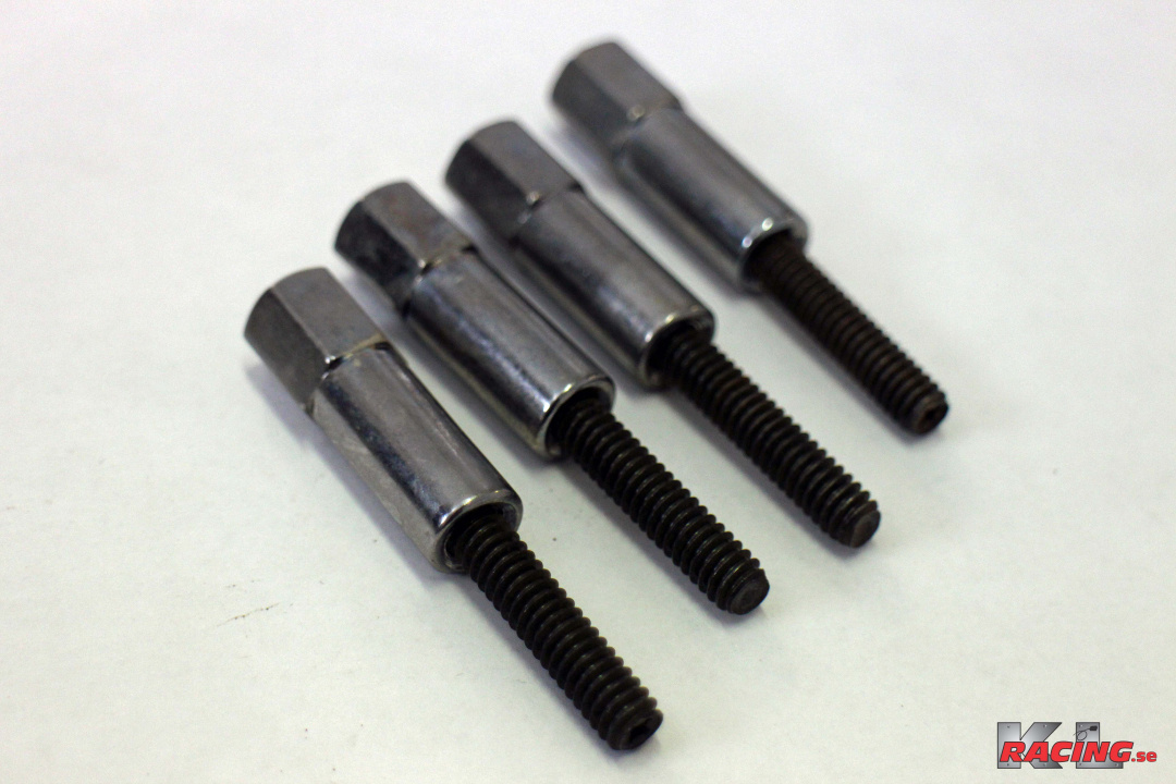 Skruvar till  Ventilkåpa, Kromade