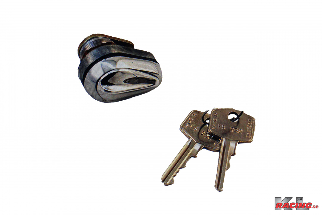 Lås tanklucka P1800 med kromhus