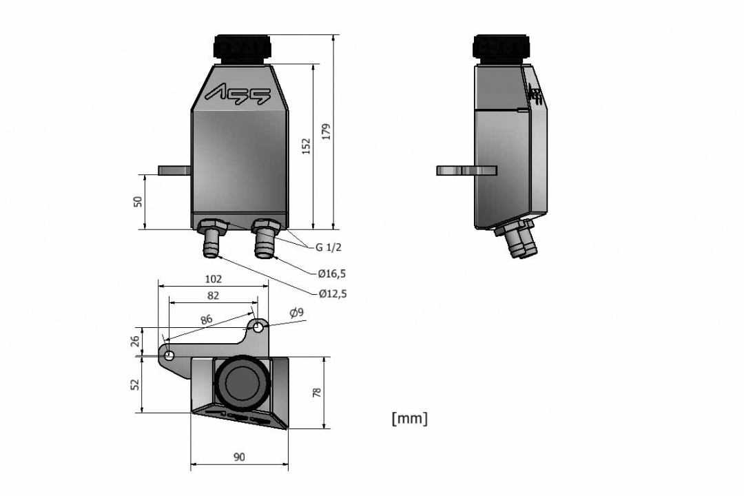 Servooljebehållare BMW E36