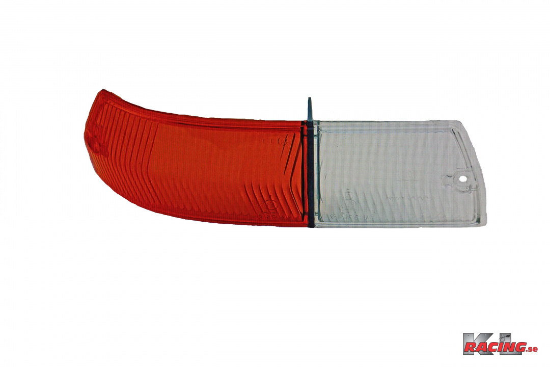 Blinkersglas 164, Gul/Vit