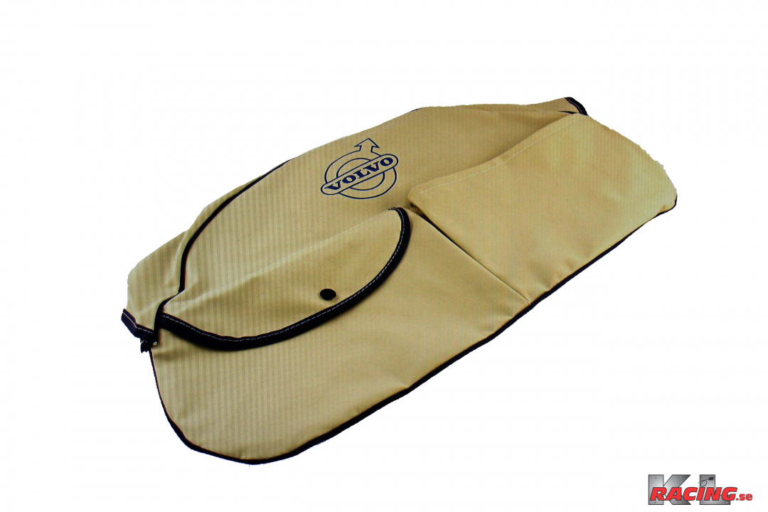 Reservhjulsöverdrag Vit med volvologga