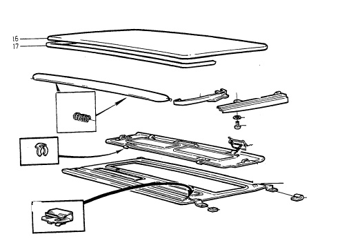  Tätningslist Taklucka 740, 940