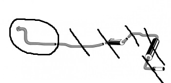 2,5'' Downpipe 240, 740, 940