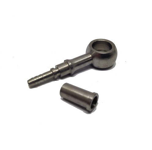 Banjo 12mm till AN3 slang, Rak