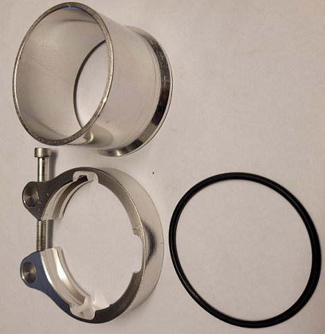 Svetsfäste 55mm dumpventil