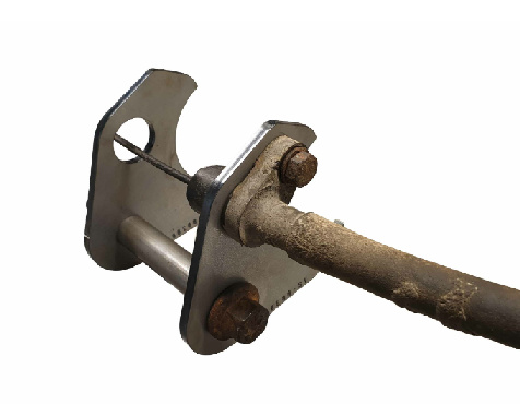 Förstärkningsöron 240 Bakaxel, Nedre