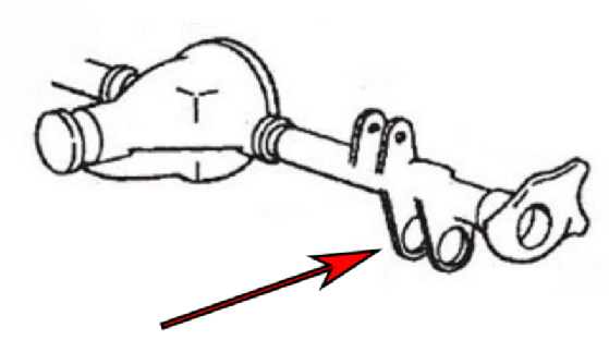 Förstärkningsöron 240 Bakaxel, Nedre