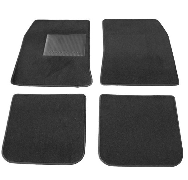 Mattsats Amazon 62-70, Svart Textil