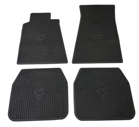 Mattsats 140 73-74 svart gummi