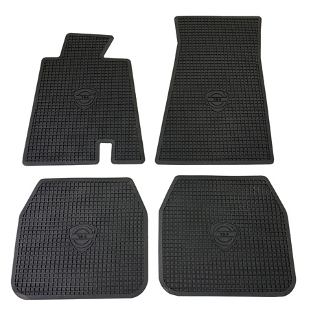 Mattsats 164 1972 svart gummi