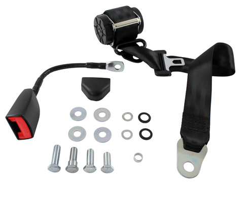 Säkerhetsbälte 3-punkt, Fram