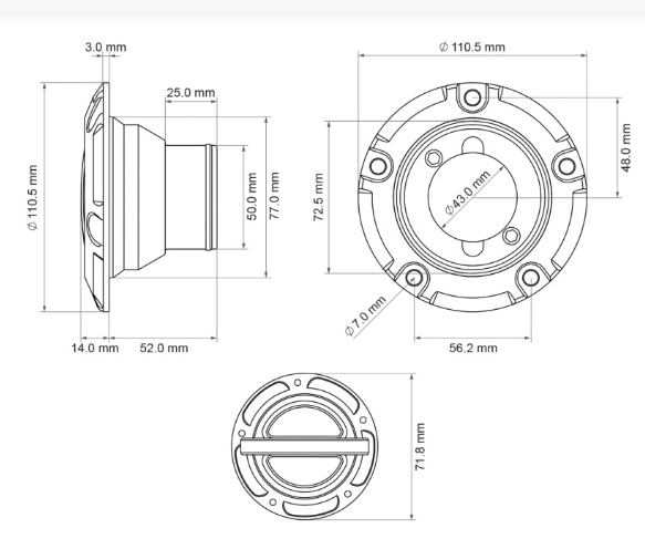 Tanklock med Snabblåsning