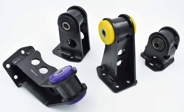 Motorbussningar i Polyuretan Shore A 80