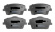 Bromsbelägg Fram XC40 17- Bromsbelägg Fram XC40 17-