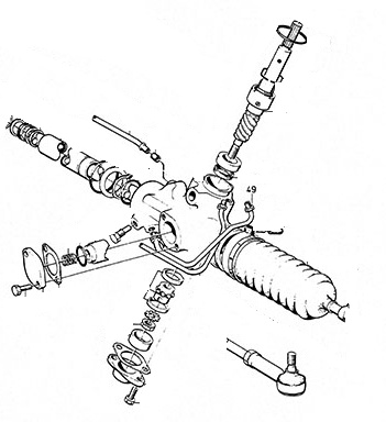 Oljerör styrväxel 240/260 Cam