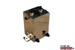 Bränsle catch tank 4L med AN-kopplingar /REA/