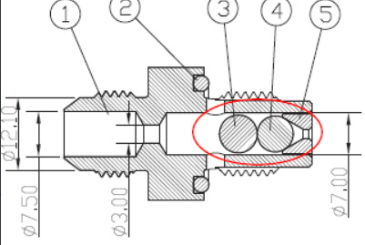 Rollover ventil, kompakt AN6