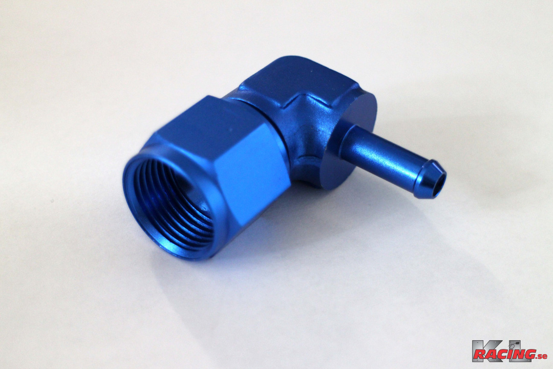 AN10 - 8mm slang, 90 böj