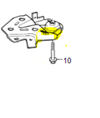 Bult bakaxelfäste  850, S/V70