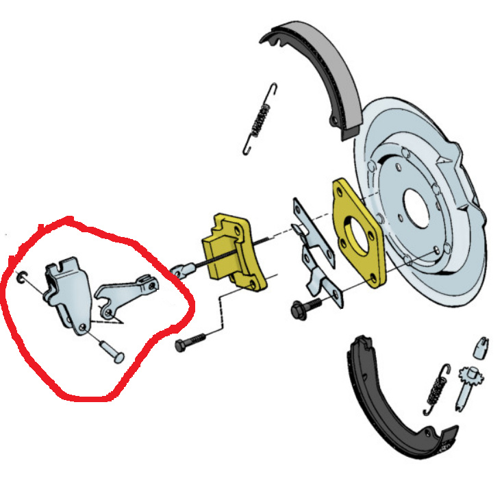 Expander handbroms 240, 740