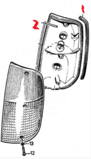 Skruv blinkers 240-81